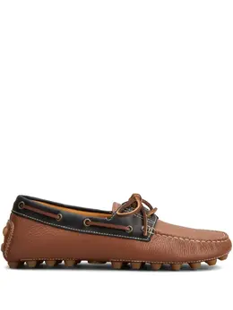 Tod's: Коричневые туфли  Gommino