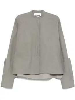 Jil Sander: Льняная рубашка 