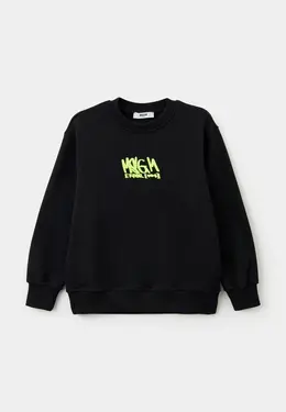 MSGM Kids: Чёрный свитер 