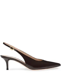 Gianvito Rossi: Тёмные туфли 