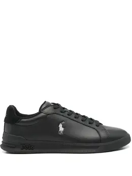 Polo Ralph Lauren: Чёрные кроссовки 