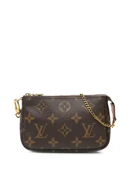 Louis Vuitton Pre-Owned: Коричневая сумка 