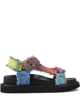 Kurt Geiger London: Многоцветные сандалии 
