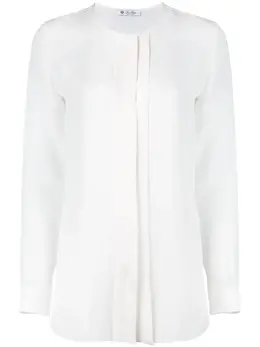 Loro Piana: Белая блуза 