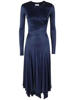 Elisabetta Franchi: Драпированное платье 