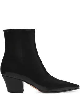 Gianvito Rossi: Чёрные ботинки 
