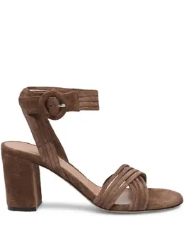 Gianvito Rossi: Коричневые сандалии 