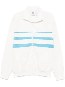 adidas: Белая куртка 