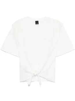 PINKO: Белая футболка 