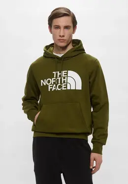 The North Face: Толстовка цвета хаки 