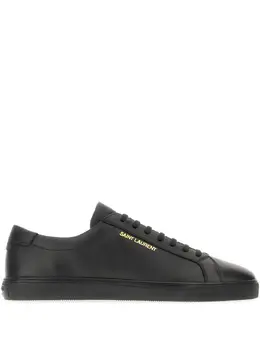 Saint Laurent: Чёрные кроссовки  Andy