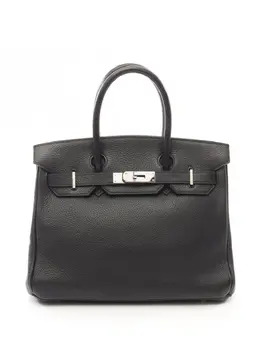 Hermès Pre-Owned: Чёрная сумка 