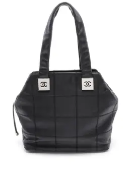 CHANEL Pre-Owned: Чёрная сумка 