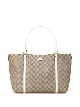 Gucci Pre-Owned: Коричневая сумка-шоппер 
