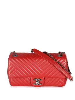 CHANEL Pre-Owned: Красная сумка 