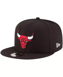 NEW ERA: Чёрная кепка  Chicago Bulls