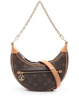 Louis Vuitton Pre-Owned: Коричневая сумка 