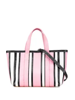 Balenciaga Pre-Owned: Сумка-шоппер в полоску 