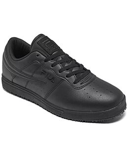 Fila: Чёрные кроссовки 