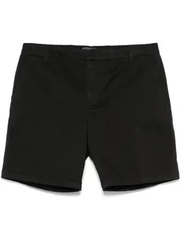 DONDUP: Чёрные шорты  Manheim
