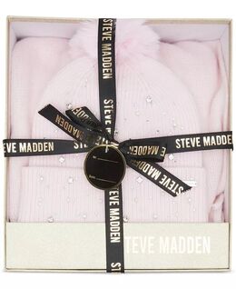 Steve Madden: Розовая шапка 