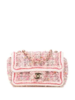 CHANEL Pre-Owned: Розовая сумка через плечо 
