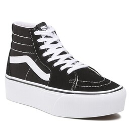 Vans: Чёрные кроссовки 