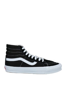 Vans: Чёрные кроссовки 