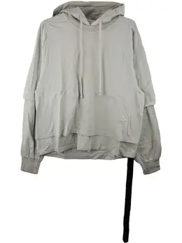 Rick Owens DRKSHDW: Светлая толстовка 