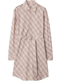 Burberry: Розовая рубашка 