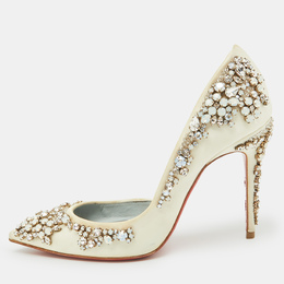 Christian Louboutin: Белые туфли 