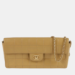 Chanel: Бежевая сумка 