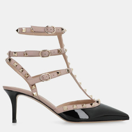 Valentino: Чёрные туфли  Rockstud