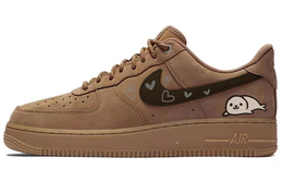 Nike: Тёмные кроссовки  Air Force 1