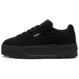 PUMA: Чёрные кроссовки 