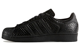 Adidas: Чёрные кроссовки  Superstar