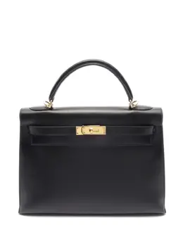 Hermès Pre-Owned: Чёрная сумка 