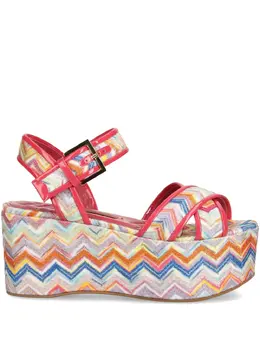 Missoni: Красные сандалии 