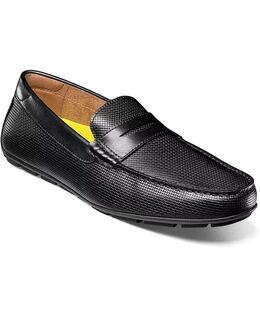 Florsheim: Чёрные мокасины 