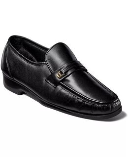 Florsheim: Чёрные мокасины 