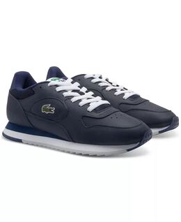Lacoste: Синие кроссовки 