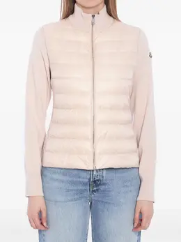 Moncler: Светлая куртка 