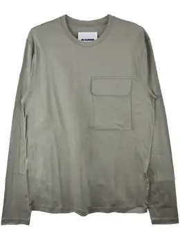 Jil Sander: Хлопковая футболка 