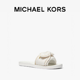 Michael Kors: Бежевые сандалии 