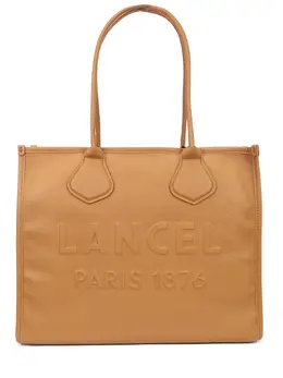 LANCEL: Коричневая сумка 