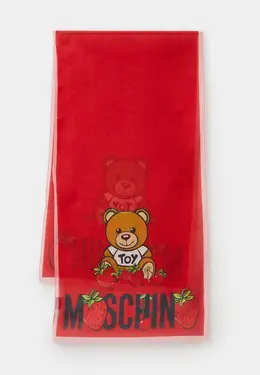 Moschino: Красный шарф 