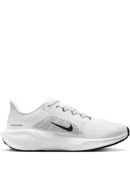 Nike: Белые кроссовки 