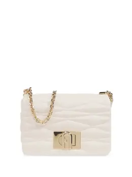 Furla: Белая сумка через плечо 