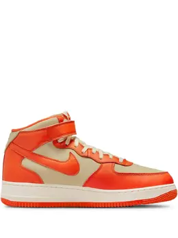 Nike: Оранжевые кроссовки  Air Force 1
