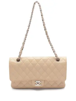 CHANEL Pre-Owned: Бежевая сумка 
